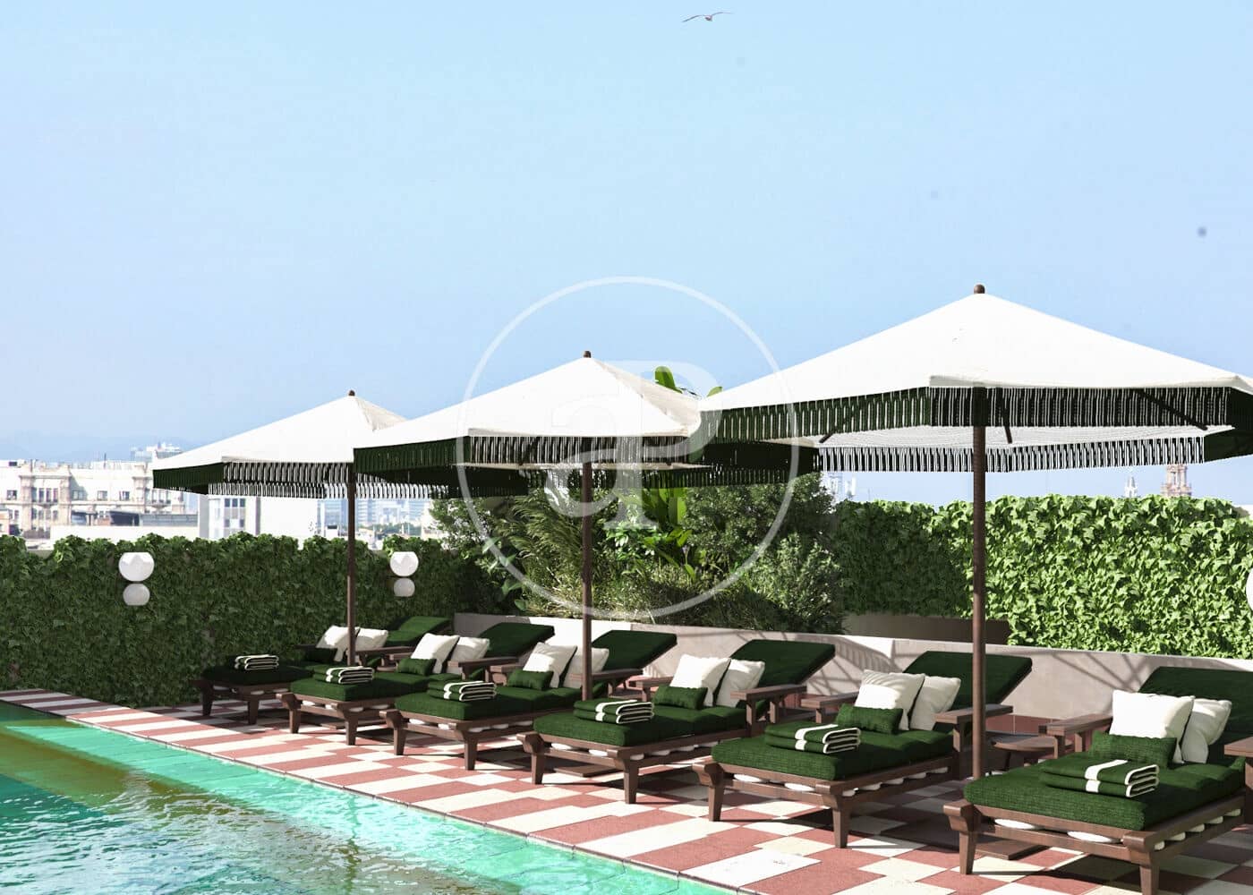 3 bedroom Apartment for rent in Barcelona city with pool - € 11,000 (Ref: 8726208)