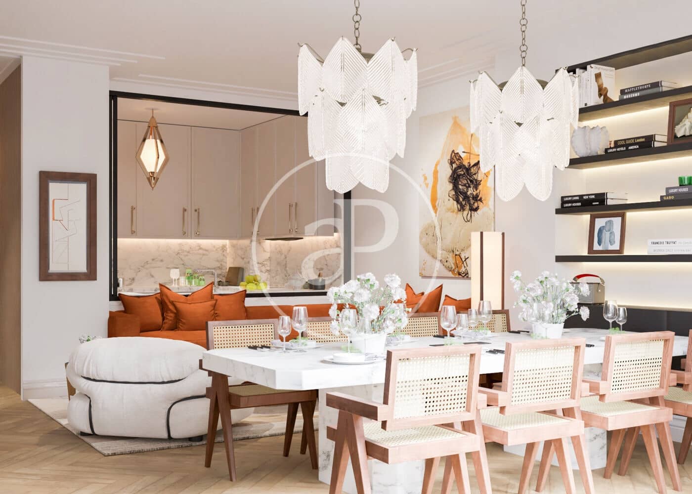 3 bedroom Apartment for rent in Barcelona city with pool - € 11,000 (Ref: 8726208)