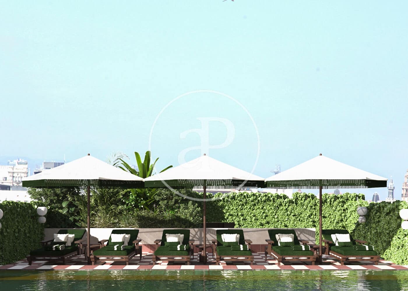 3 bedroom Apartment for rent in Barcelona city with pool - € 11,000 (Ref: 8726208)