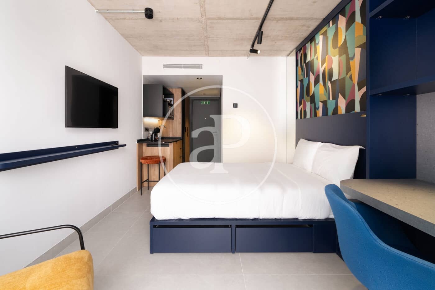 1 soveværelse Lejlighed til leje i Barcelona by med swimmingpool - € 1.565 (Ref: 8726213)