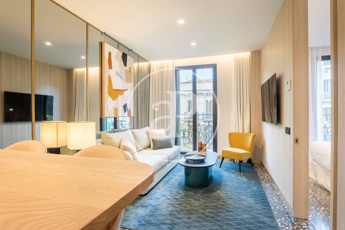 1 quarto Apartamento para arrendar em Barcelona cidade com piscina - 3 950 € (Ref: 8726224)