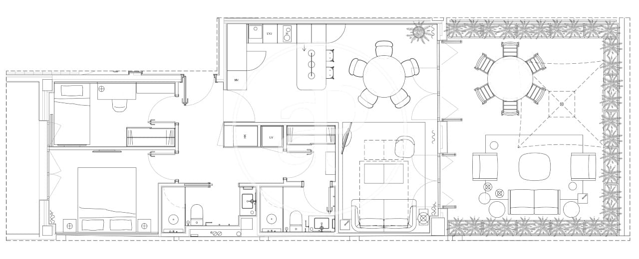 2 camera da letto Appartamento da affittare in Barcelona citta con piscina - 8.300 € (Rif: 8726240)