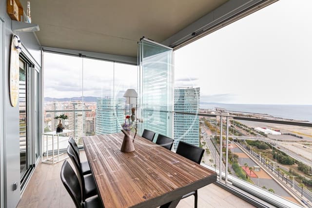 3 slaapkamer Appartement te huur in Diagonal Mar i El Front Marítim del Poblenou, Barcelona stad met zwembad - € 4.900 (Ref: 8734529)