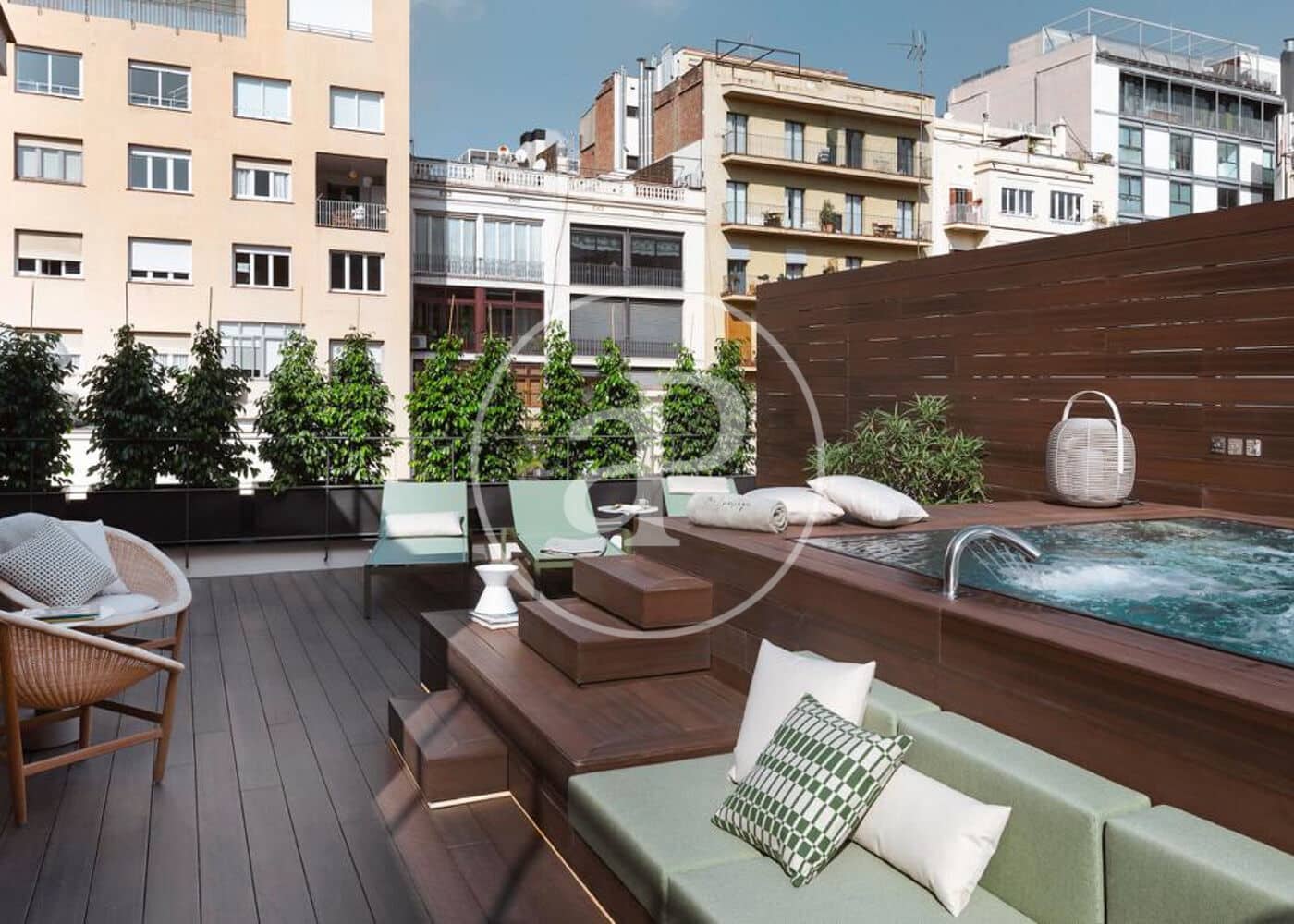 2 soveværelse Lejlighed til leje i Barcelona by med swimmingpool - € 4.800 (Ref: 8767054)