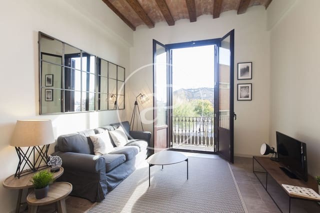 1 soveværelse Lejlighed til leje i Sant Pere, Santa Caterina i La Ribera, Barcelona by - € 2.100 (Ref: 8770610)