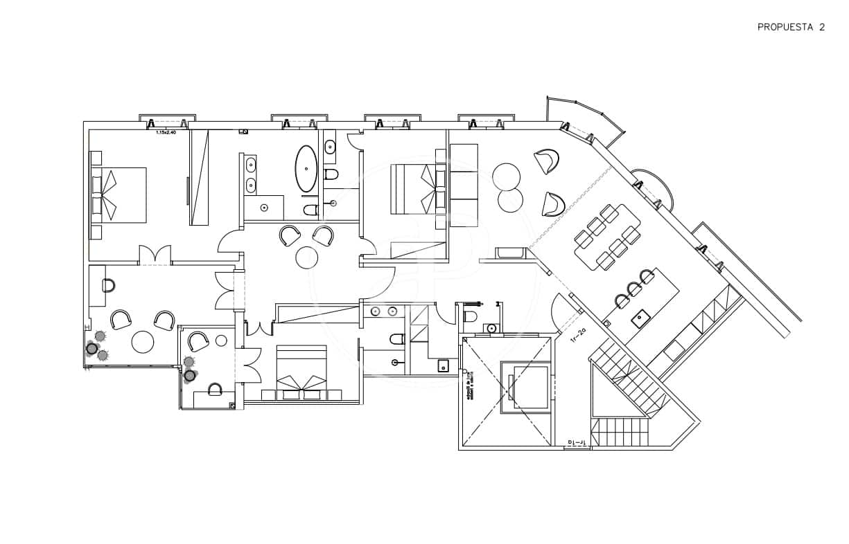 3 sovrum Lägenhet till salu i Barcelona stad - 1 850 000 € (Ref: 8798909)