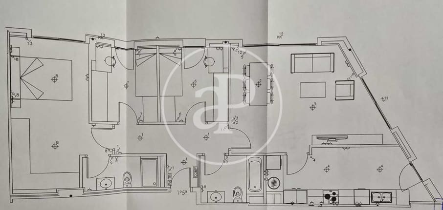 3 soveværelse Lejlighed til salg i Badalona med swimmingpool - € 720.000 (Ref: 8836852)