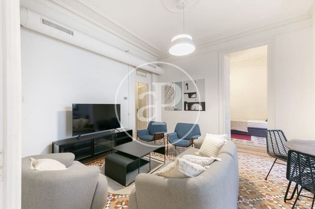 5 sovrum Lägenhet att hyra i La Dreta de L'Eixample, Barcelona stad - 4 500 € (Ref: 8913198)