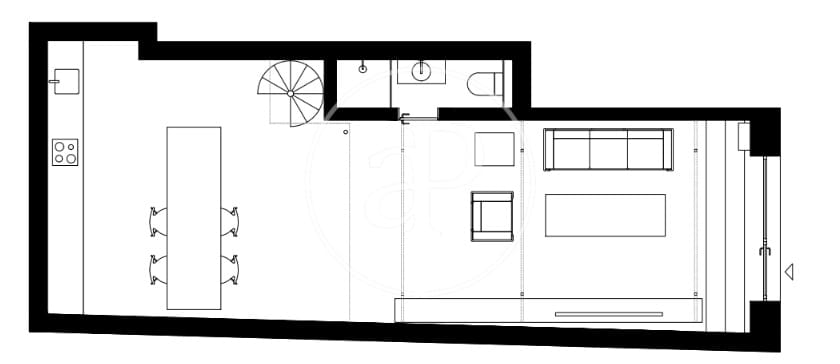 1 soveværelse Lejlighed til salg i Barcelona by - € 255.000 (Ref: 8913199)