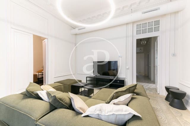 Appartement de 4 chambres à louer à La Dreta de L'Eixample, Barcelone ville - 4 500 € (Ref: 8915558)