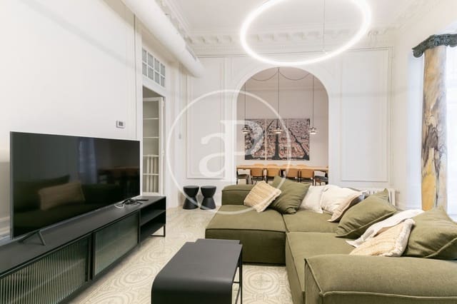 Appartement de 4 chambres à louer à La Dreta de L'Eixample, Barcelone ville - 4 500 € (Ref: 8915558)