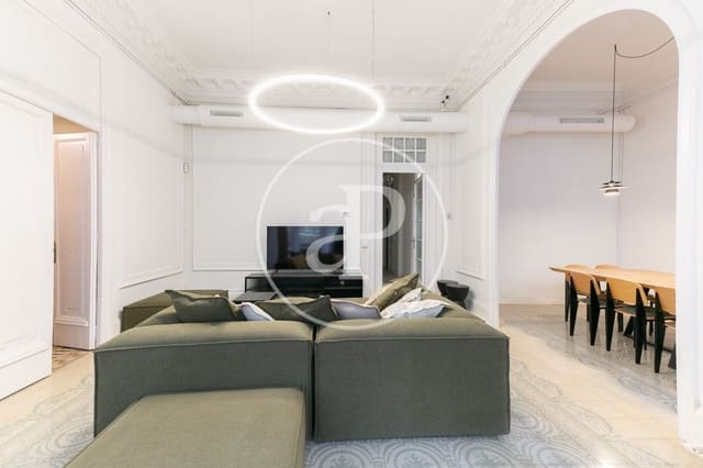 Appartement de 4 chambres à louer à La Dreta de L'Eixample, Barcelone ville - 4 500 € (Ref: 8915558)