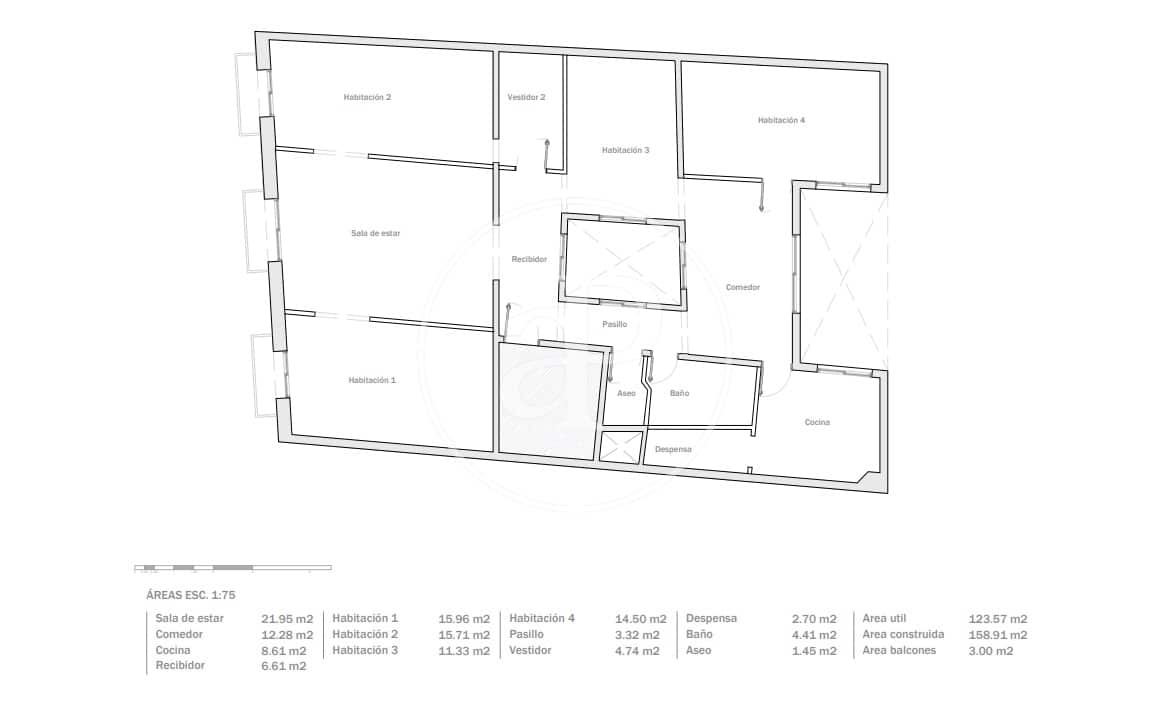 4 soveværelse Penthouse til salg i Barcelona by - € 695.000 (Ref: 8938918)