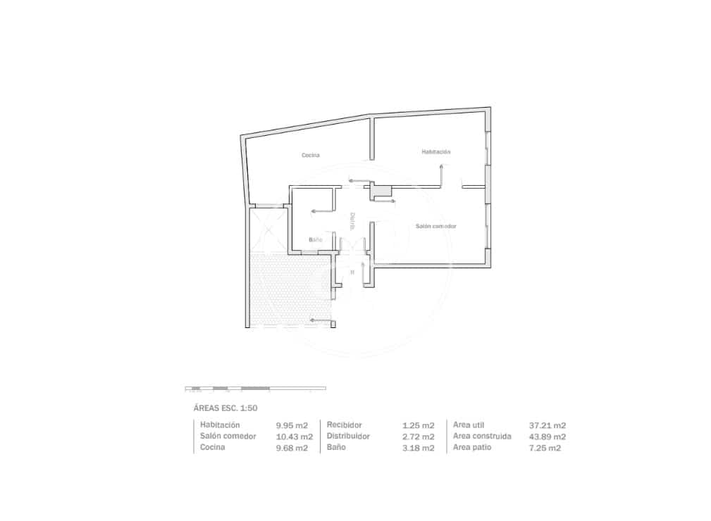 1 soveværelse Lejlighed til salg i Barcelona by - € 540.000 (Ref: 8938920)