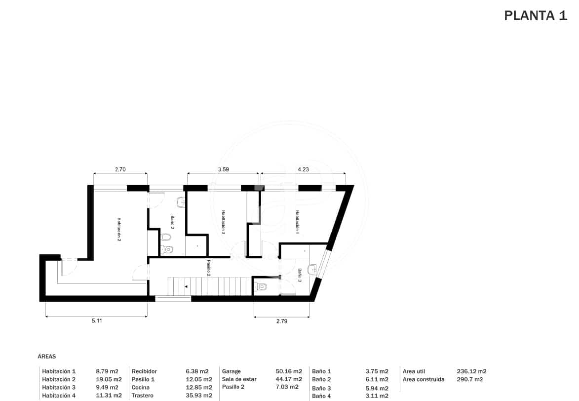 5 soveværelse Villa til salg i Les Planes med swimmingpool - € 1.100.000 (Ref: 8986641)