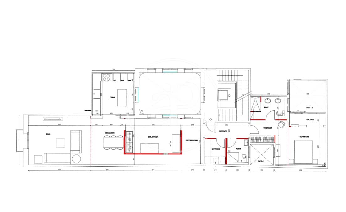 2 quarto Apartamento para venda em Barcelona cidade - 780 000 € (Ref: 8986645)