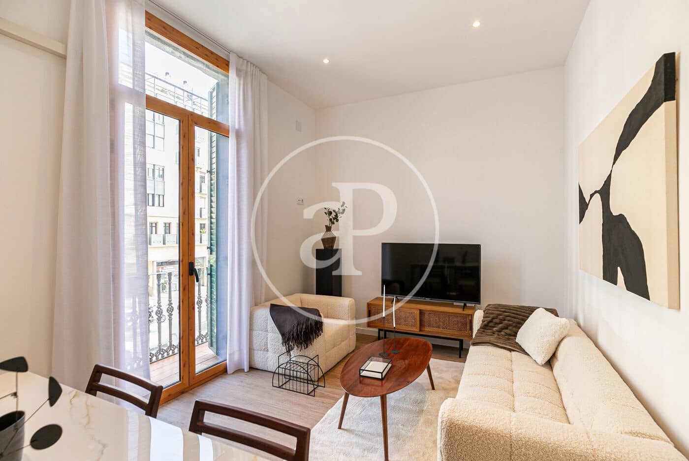 2 Zimmer Apartment zu vermieten in Barcelona Stadt - 2.400 € (Ref: 8986692)
