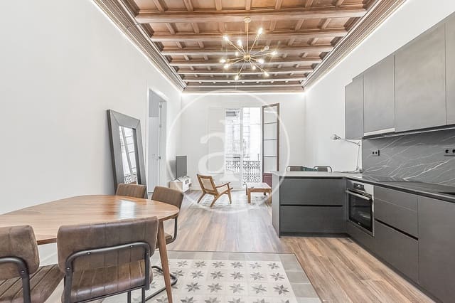2 makuuhuone Huoneisto vuokrattavana paikassa El Barri Gòtic, Barcelona kaupunki - 2 100 € (Ref: 8986697)