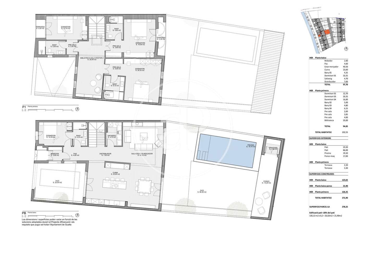Lejlighed til salg i Gualta med swimmingpool - € 890.000 (Ref: 8986852)