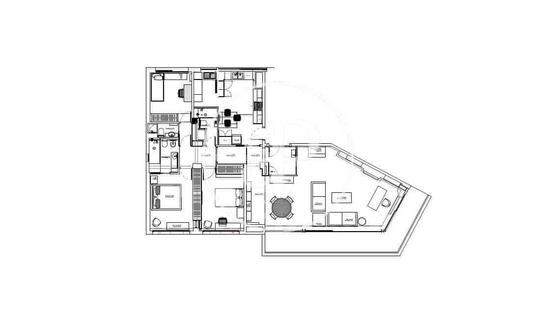 3 soveværelse Lejlighed til salg i Barcelona by - € 1.249.000 (Ref: 8999471)