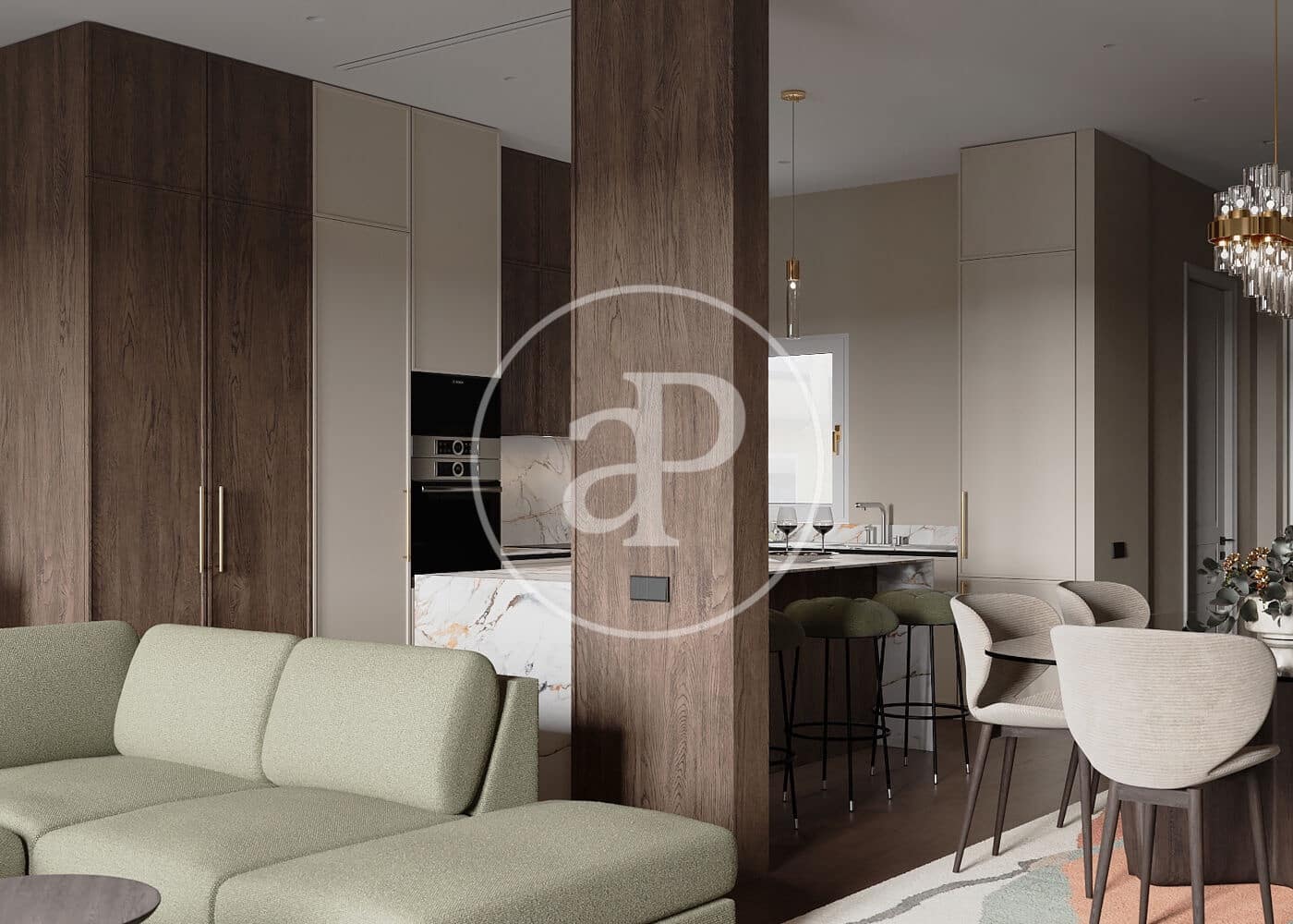 4 soveværelse Lejlighed til salg i Barcelona by - € 1.435.000 (Ref: 9031417)