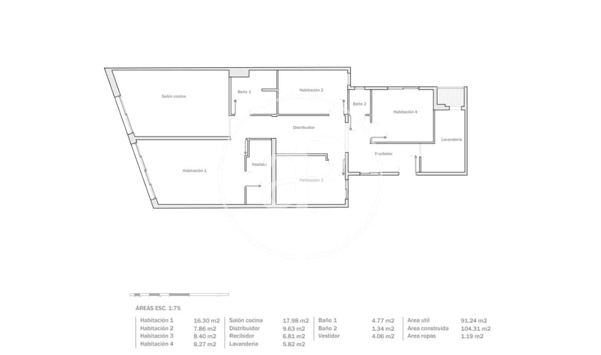 4 soveværelse Lejlighed til salg i Barcelona by - € 625.000 (Ref: 9049112)
