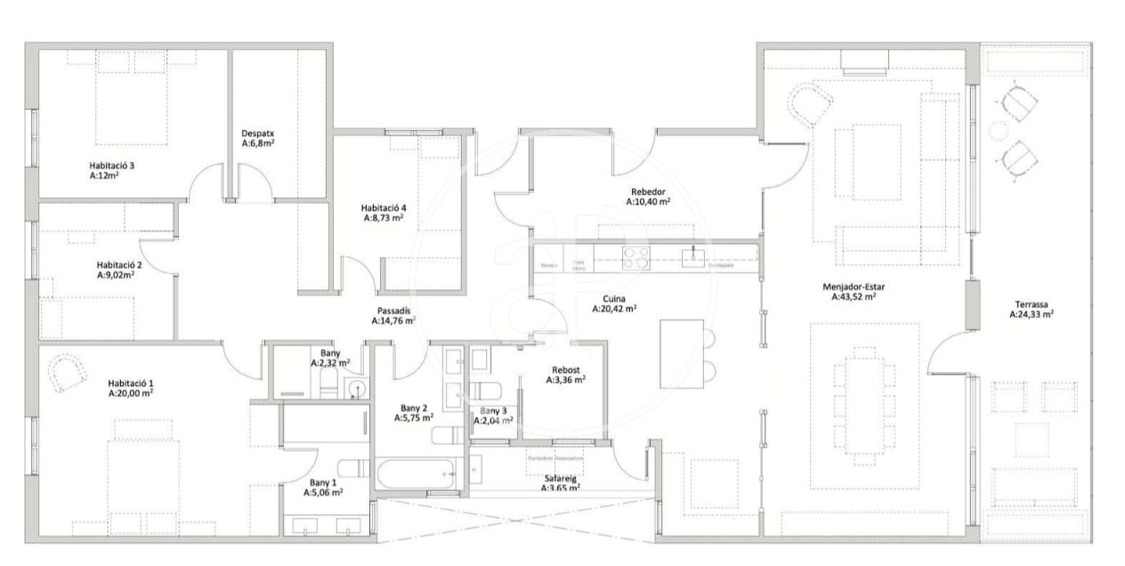 5 soverom Leilighet til salgs i Barcelona by - € 1 490 000 (Ref: 9057853)