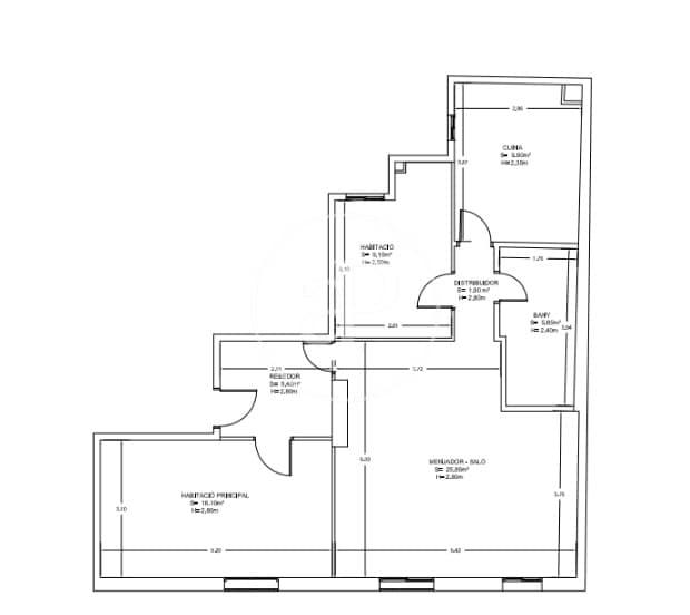 2 soverom Leilighet til salgs i Barcelona by - € 455 000 (Ref: 9069053)