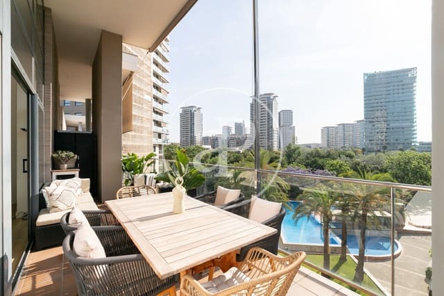 3 soveværelse Lejlighed til salg i Diagonal Mar i El Front Marítim del Poblenou, Barcelona by med swimmingpool - € 1.200.000 (Ref: 9085502)
