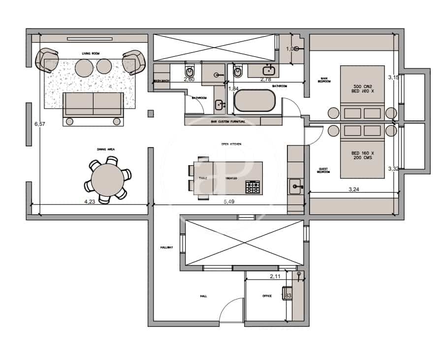 2 sovrum Lägenhet till salu i Barcelona stad - 845 000 € (Ref: 9091842)
