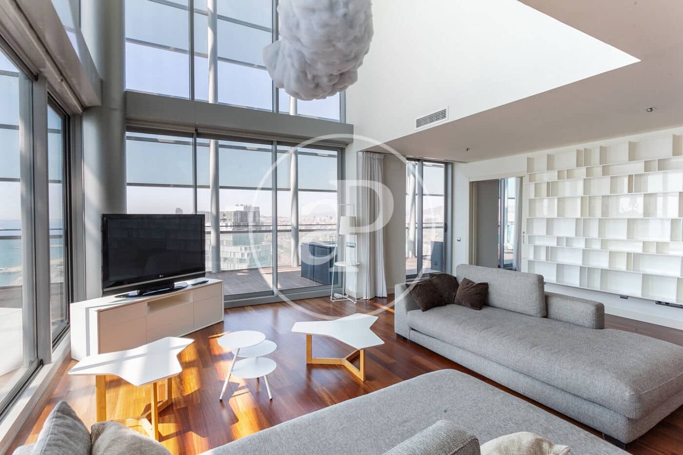 Penthouse de 3 chambres à louer à Barcelone ville avec piscine garage - 10 000 € (Ref: 9099323)