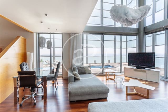 3 quarto Penthouse para arrendar em Diagonal Mar i El Front Marítim del Poblenou, Barcelona cidade com piscina - 10 000 € (Ref: 9099323)