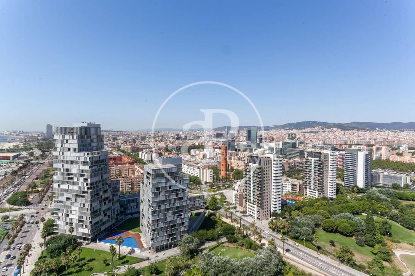 Penthouse de 3 chambres à louer à Barcelone ville avec piscine garage - 10 000 € (Ref: 9099323)