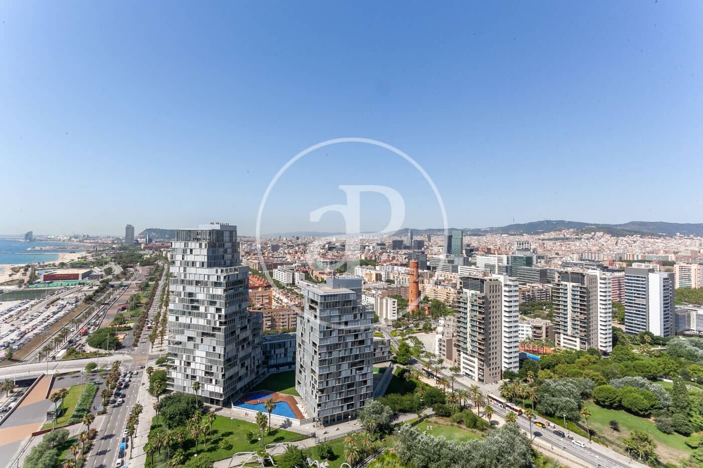 Penthouse de 3 chambres à louer à Barcelone ville avec piscine garage - 10 000 € (Ref: 9099323)