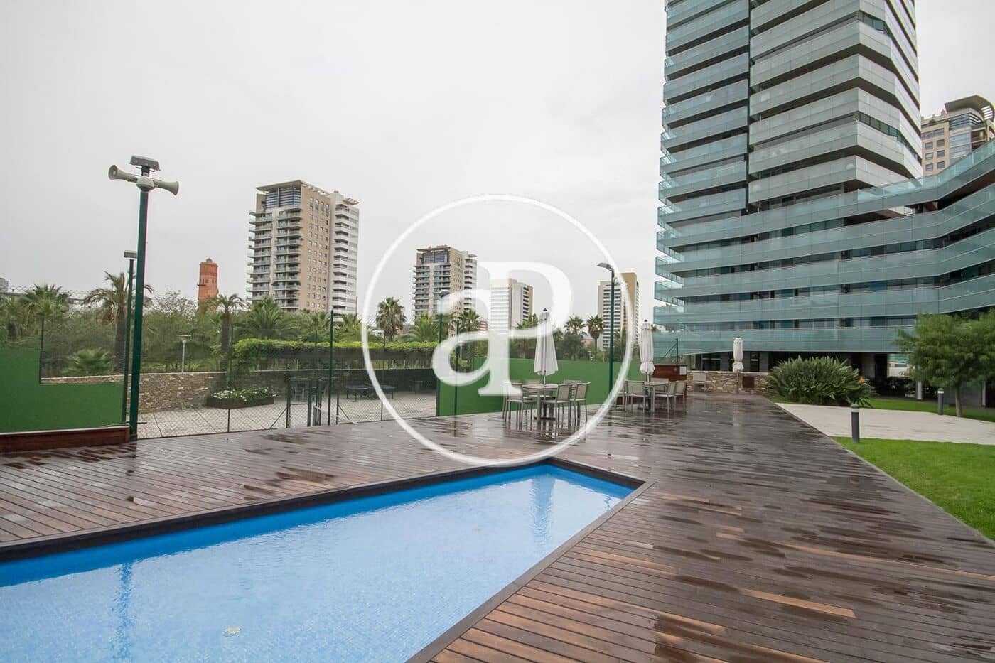 Penthouse de 3 chambres à louer à Barcelone ville avec piscine garage - 10 000 € (Ref: 9099323)
