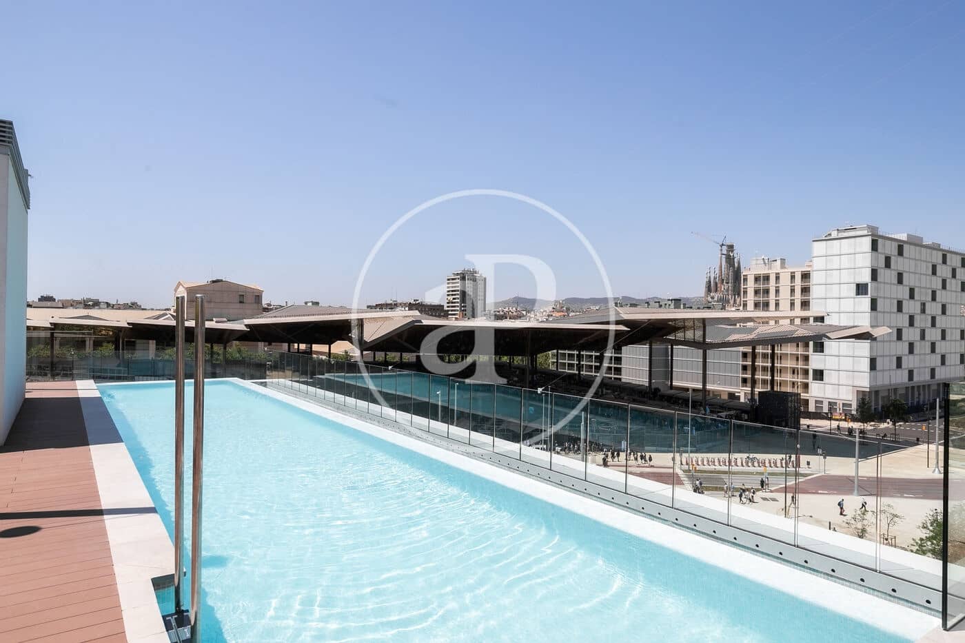 Appartement de 2 chambres à louer à Barcelone ville avec piscine - 2 700 € (Ref: 9100931)