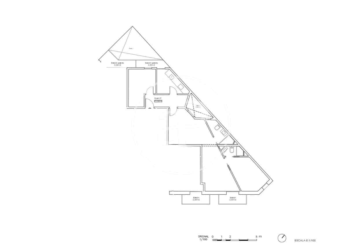 2 slaapkamer Appartement te koop in Barcelona stad - € 540.000 (Ref: 9103110)