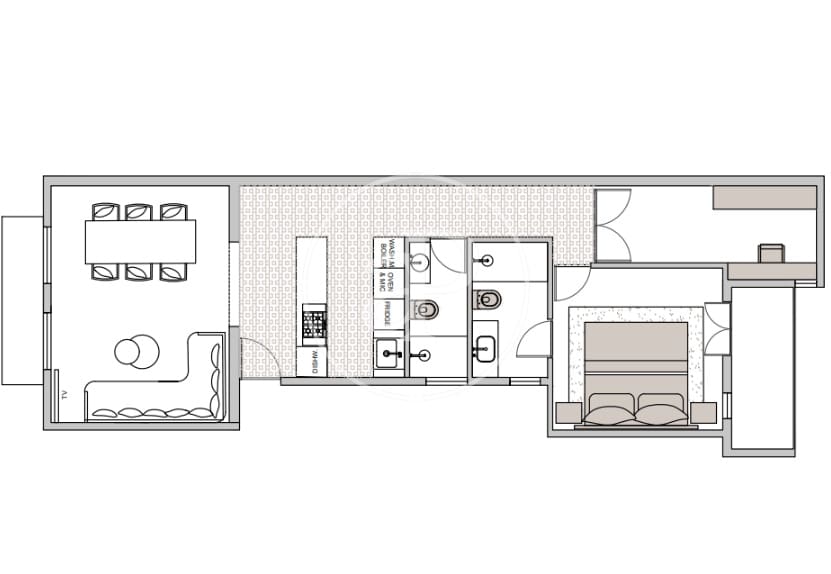 2 soveværelse Lejlighed til salg i Barcelona by - € 645.000 (Ref: 9147436)