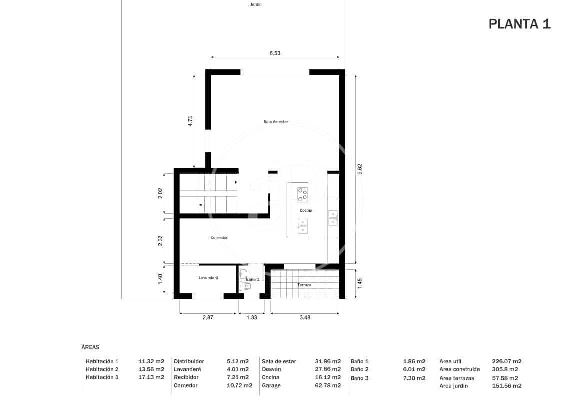 3 soverom Villa til salgs i Sant Quirze del Valles med svømmebasseng - € 910 000 (Ref: 9149610)
