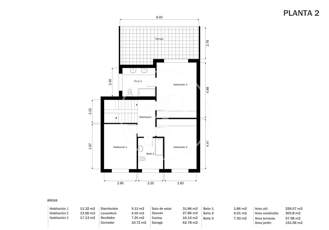 3 soverom Villa til salgs i Sant Quirze del Valles med svømmebasseng - € 910 000 (Ref: 9149610)