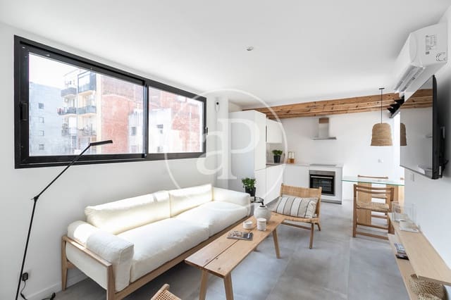 2 sovrum Takvåning att hyra i El Poble Sec, Barcelona stad - 1 950 € (Ref: 9159693)