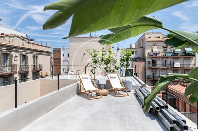 2 sovrum Takvåning att hyra i El Poble Sec, Barcelona stad - 1 950 € (Ref: 9159693)