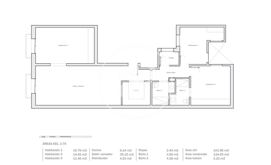 3 soveværelse Lejlighed til salg i Barcelona by med swimmingpool - € 925.000 (Ref: 9165980)