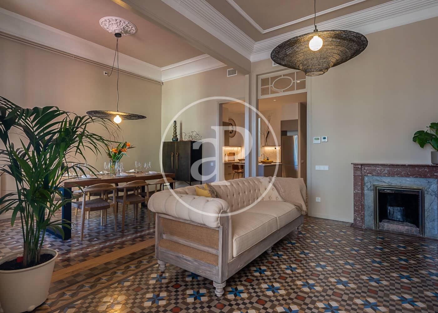 3 soveværelse Lejlighed til leje i Barcelona by - € 7.600 (Ref: 9187173)