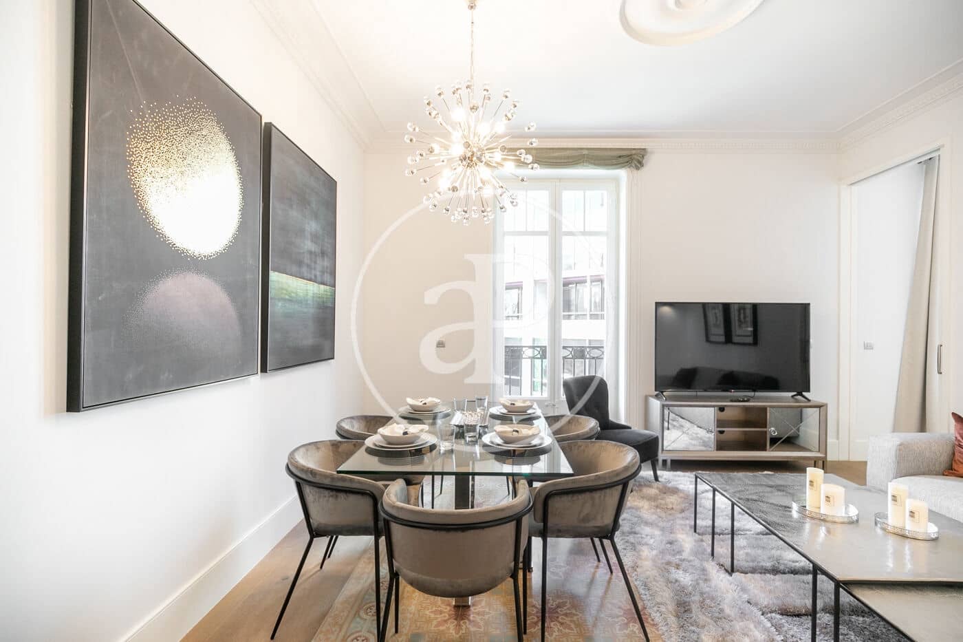 2 soveværelse Lejlighed til leje i Barcelona by - € 2.600 (Ref: 9191305)