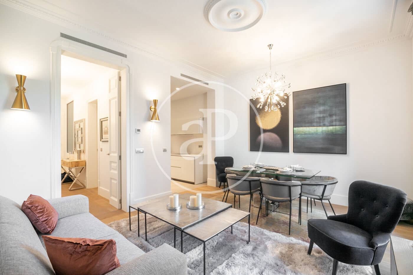 2 soveværelse Lejlighed til leje i Barcelona by - € 2.600 (Ref: 9191305)
