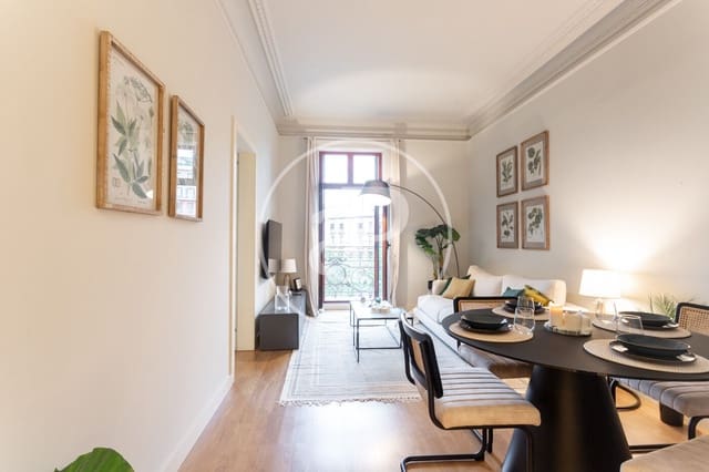 2 quarto Apartamento para arrendar em La Dreta de L'Eixample, Barcelona cidade - 2 550 € (Ref: 9202615)