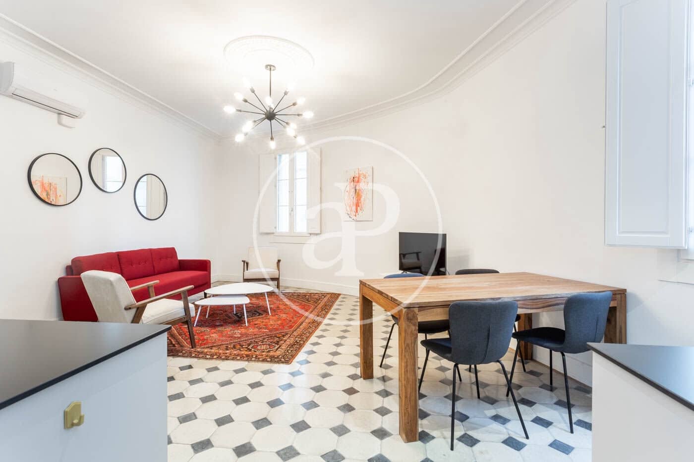 2 soveværelse Lejlighed til leje i Barcelona by - € 2.000 (Ref: 9206778)