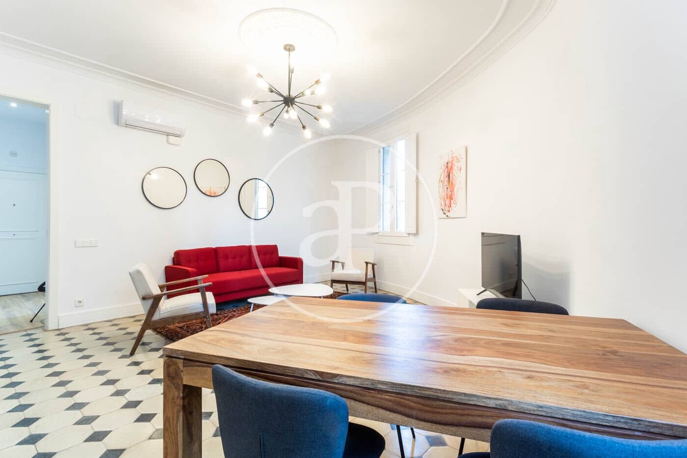 2 soveværelse Lejlighed til leje i Barcelona by - € 2.000 (Ref: 9206778)