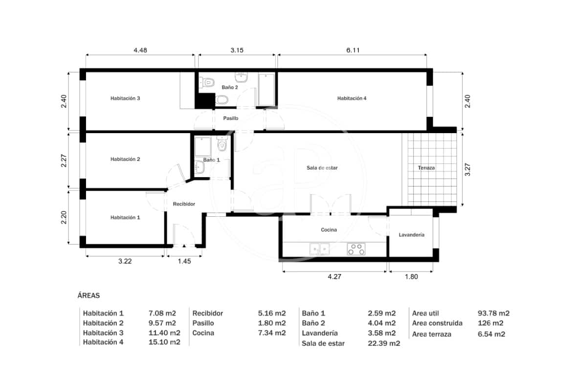 4 soverom Leilighet til salgs i Ripollet - € 342 000 (Ref: 9215386)